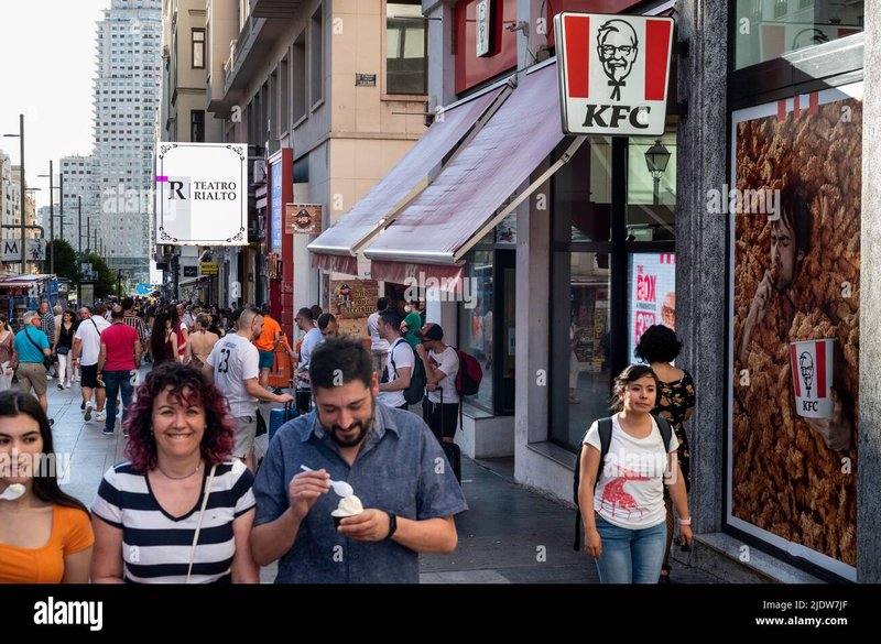 Chicken road in Spain