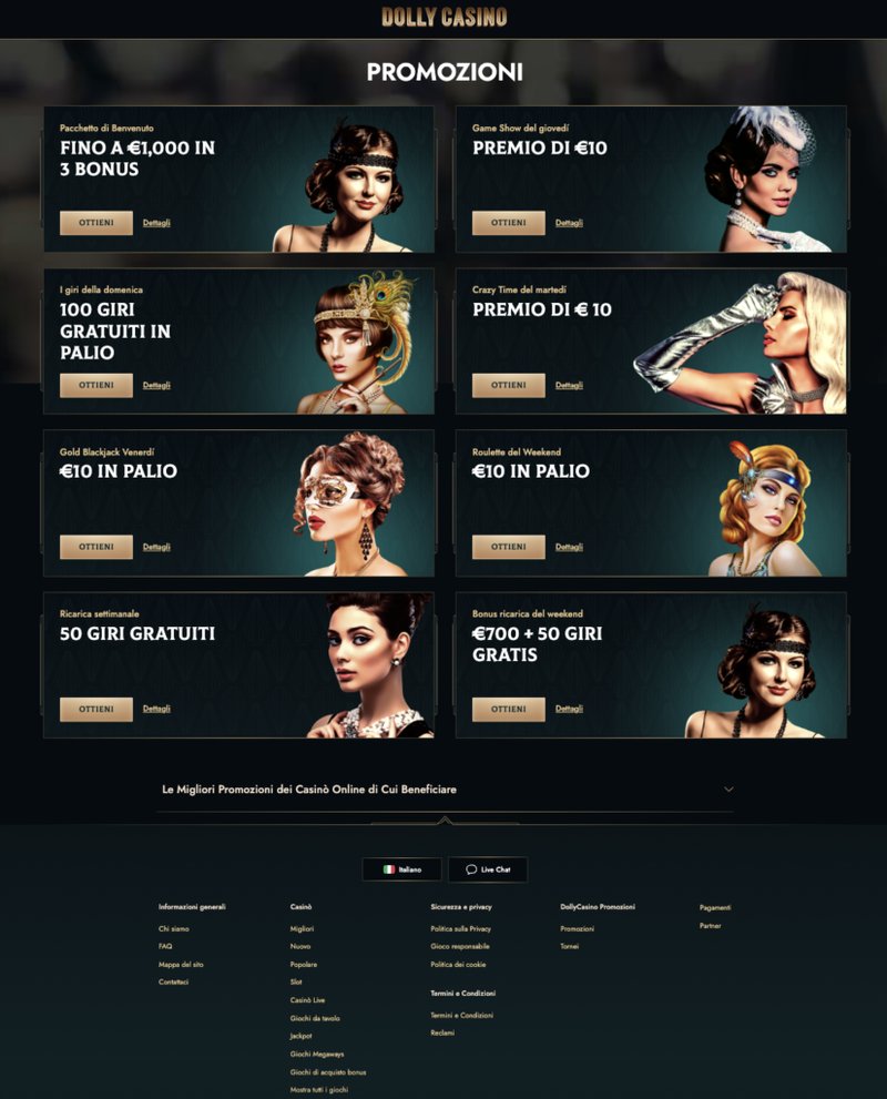 Scopri dolly casino no deposit bonus